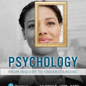 Psychology From Inquiry to Understanding 4th Edition